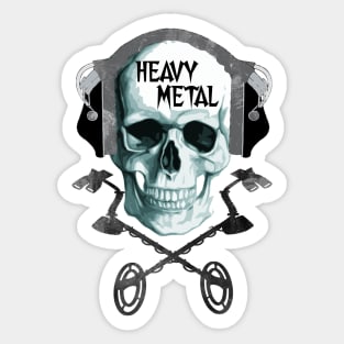 Treasure Hunter - Heavy Metal Sticker